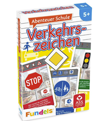 Bild zu ASS Altenburger 22572844 Abenteuer Schule-Verkehrszeichen Spiel für 1,99€