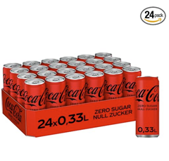 Bild zu Coca-Cola Zero Sugar 24 x 0,33 Dose für 14,74€