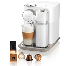 Bild zu Nespresso De’Longhi EN640.W Gran Lattissima Kaffeekapselmaschine mit automatischem Milchsystem für 204,99€ (Vergleich: 261,99€)