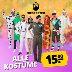 Bild zu SportSpar: Miesepeter Kostüme für je 15€ zzgl. eventuell Versand