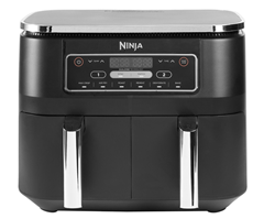 Bild zu [Bestpreis] NINJA Foodi Dual Zone AF300EU Heißluftfritteuse 2400Watt für 124,99€ (Vergleich: 139€)