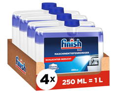 Bild zu 4er Pack Finish Maschinenreiniger gegen Kalk und Fett für 5,74€ (Vergleich: 11,80€)