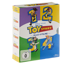 Bild zu Toy Story 1-4 [Blu-ray] für 22,97€ (Vergleich: 35,52€)