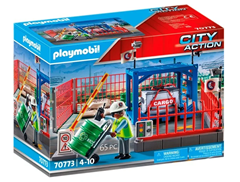 Bild zu PLAYMOBIL 70773 City Action Frachtlager für 6,99€ (Vergleich: 13,59€)