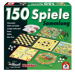 Bild zu Schmidt Spiele 150er Spielesammlung für 7,99€ (Vergleich: 14,62€)