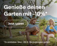 Bild zu eBay: 10% Rabatt auf diverse Garten- und Heimwerkerartikel