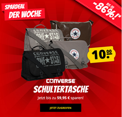 Bild zu SportSpar: Converse Schultertaschen für je 10€ zzgl. eventuell Versand