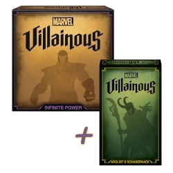 Bild zu Ravensburger Spielebundle Marvel Villainous Infinite Power + Arglist & Schabernack für 25,49€ (VG: 65,92€)