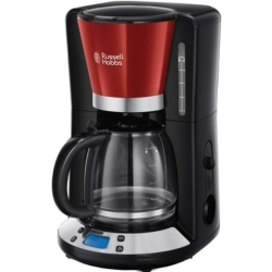 Bild zu Russell Hobbs Kaffeemaschine (Timer, max 10 Tassen, 1,25l Glaskanne, Warmhalteplatte, 1100W) für 24,99€ (VG. 44,94€)