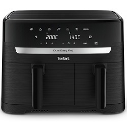 Bild zu Heißluft-Fritteuse Tefal EY901N Dual Easy Fry Essential für 119€ (Vergleich: 143€)