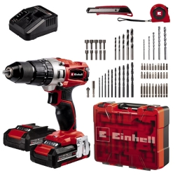 Bild zu Einhell Akku-Schlagbohrer Set TE-CD 18/2 Li-i +64 (2 x 2,0 Ah) für 99,99€ (VG: 109€)