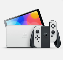 Bild zu Nintendo Switch (OLED-Modell) weiß für 278,91€ (Vergleich: 310,94€)