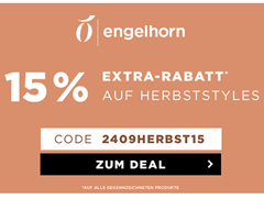 Bild zu Engelhorn: 15% Extra Rabatt auf Herbststyles