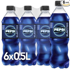 Bild zu [Prime Day] 6 x 0,5l Pepsi Electric Blue Zero Zucker für 4,24€