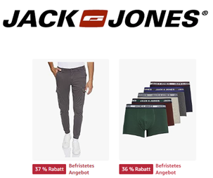 Bild zu JACK & JONES Sale mit bis zu 85% Rabatt auf die UVP