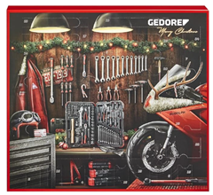 Bild zu GEDORE red Werkzeug-Adventskalender (2022, 42 teilig) für 32,25€ (Vergleich: 49,99€)