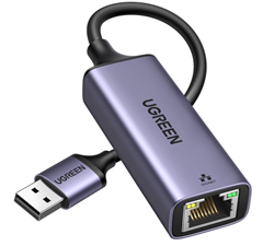 Bild zu UGREEN USB 3.0 LAN Adapter (USB-A 3.0 auf RJ45 mit 1.000 Mbps) für 10,99€