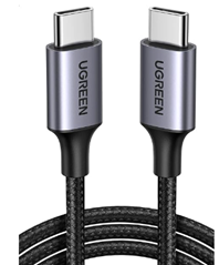 Bild zu UGREEN USB-C auf USB-C Ladekabel 60W für 5,10€