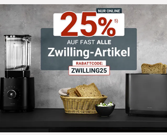 Bild zu Zurbrüggen: 25% Rabatt auf fast alle Zwilling Artikel