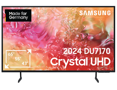 Bild zu SAMSUNG GU50DU7170U LED TV (Flat, 50 Zoll / 125 cm, UHD 4K, SMART TV, Tizen) für 479€ (Vergleich: 548€)