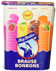 Bild zu Frigeo Ahoj-Brause, Die Klassiker: runde Brause-Bonbons in den vier Geschmacksrichtungen Zitrone, Orange, Himbeere und Cola, 1-er Pack (1 x 125 g) ab 83 Cent