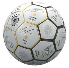 Bild zu DFB Deutschland Unterschriften Mini Ball (Gr. 1) für 9,94€ (statt 17,94€)