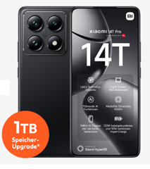 Bild zu [Knaller] Xiaomi 14T Pro (1TB) für 79,95€ + Redmi Pad Pro gratis mit 35GB 5G/LTE Daten, SMS und Sprachflat im Vodafone Netz für 34,99€/Monat + 200€ Wechselbonus (Gigakombi möglich)