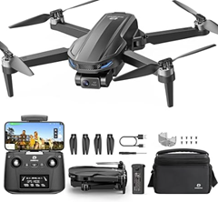 Bild zu DEERC EIS 4K Kamera Drohne mit 2 Achsen Gimbal für Erwachsene, D65 RC Drohnen unter 249g, GPS Follow Me, 26 Min. Lange Flugzeit, 5G Bildübertragung, Smart Rückkehr für 149,99€