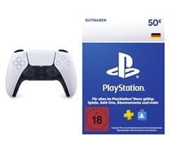 Bild zu Playstation DualSense Wireless-Controller + 50 Store Guthaben | PSN Deutsches Konto [Code per Email] für 95,19€