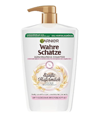 Bild zu 1 Liter Garnier Wahre Schätze Shampoo Sanfte Hafermilch ab 4,61€ (Vergleich: 7,99€)