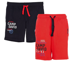 Bild zu Doppelpack CAMP DAVID Herren Sweat-Shorts (by Dieter Bohlen) für 30€ (Vergleich: 69,98€)