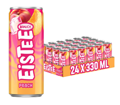 Bild zu [Pfandfehler?] Rauch Eistee Peach, EINWEG Dosen (24 x 0.33l) für 11,31€