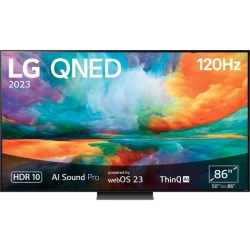 Bild zu 86″ LG 86QNED816RE QNED TV (4K UHD, 120HZ, HDR10, Tripple Tuner) für 1349€ (VG: 1892,03€)