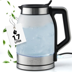 Bild zu Proficook Glas-Wasserkocher 1,7 Liter, 2200 Watt für 16,10€ (VG: 24,95€)