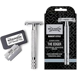 Bild zu Wilkinson Sword Edelstahl-Rasierhobel mit fünf Rasierklingen für 9,95€ (Vergleich: 14,78€)