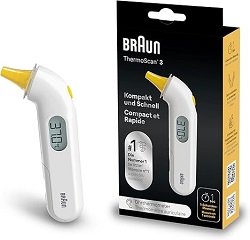 Bild zu [Prime Day] Ohrthermometer Braun IRT 3030 ThermoScan 3 für 16,99€ (Vergleich: 22,35€)