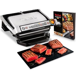 Bild zu Kontaktgrill Tefal OptiGrill+ GC712D12 für 108,29€ (Vergleich: 128,89€)