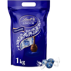 Bild zu 1kg Lindt Lindor Schokoladen Kugeln Feinherb für 21,84€ (Vergleich: 29,99€)