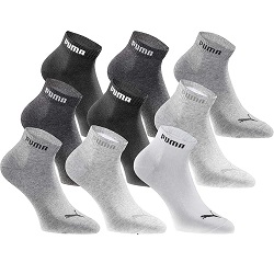 Bild zu [Prime Day] 18 Paar Damen und Herren Puma Quartersocken für 24,99€ (Vergleich: 35,99€)