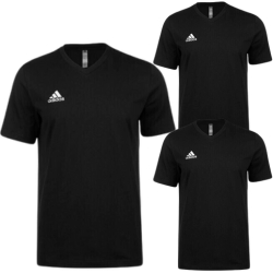 Bild zu 3er Pack adidas Entrada 22 T-Shirt, Schwarz, Gr.: M – XXL für 33,33€ (VG: 43,89€)