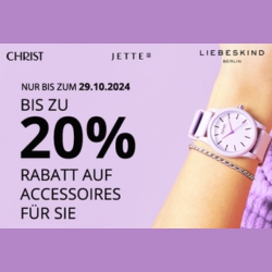 Bild zu Christ: bis zu 20% Rabatt auf über 12.000 Accessoires für Sie