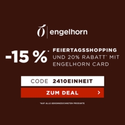 Bild zu Engelhorn: bis zu 20% Extra-Rabatt auf rund 8500 Artikel