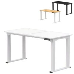 Bild zu Höhenverstellbarer Schreibtisch FlexiSpot E1Q mit 140×70cm Tischplatte für 169,99€ (Vergleich: 299,99€)