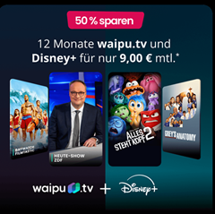 Bild zu Waiput TV Perfect Plus mit Disney+ Standard mit Werbung für 9€ im Monat