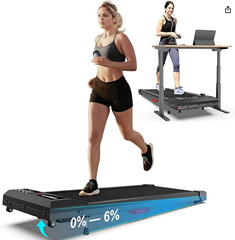 Bild zu Cardirun Treadmill Laufband für Zuhause, Untertisch Laufband mit Neigung 2,5PS für 135,99€