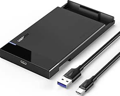 Bild zu UGREEN Festplattengehäuse 2,5 Zoll USB C 3.2 mit bis zu 6Gbps für 12,59€