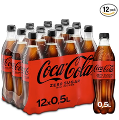 Bild zu [Pfandfehler] 12 x 500 ml Einweg Flasche Coca Cola Zero für 7,88€