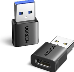 Bild zu UGREEN USB C auf USB Adapter (2 Stück),10Gbps USB A auf USB C Adapter für 6,39€