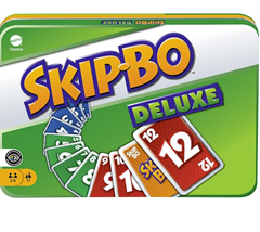 Bild zu [Prime Day] Mattel Games Skip-BO Deluxe, in Metallbox für 16,47€ (VG: 22,77€)