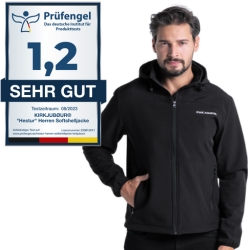 Bild zu KIRKJUBØUR Hestur Herren Softshelljacke in 5 Farben Gr.: XS – 3XL) für 28,94€ (VG: 34,94€)